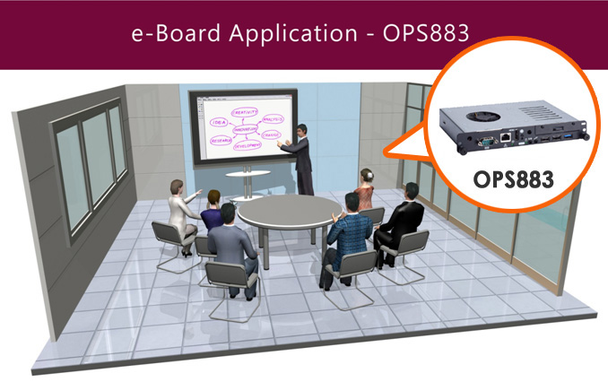 e-Board Application- OPS Digital Signage